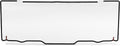 Clear Rear Windshield for Polaris Ranger T508
