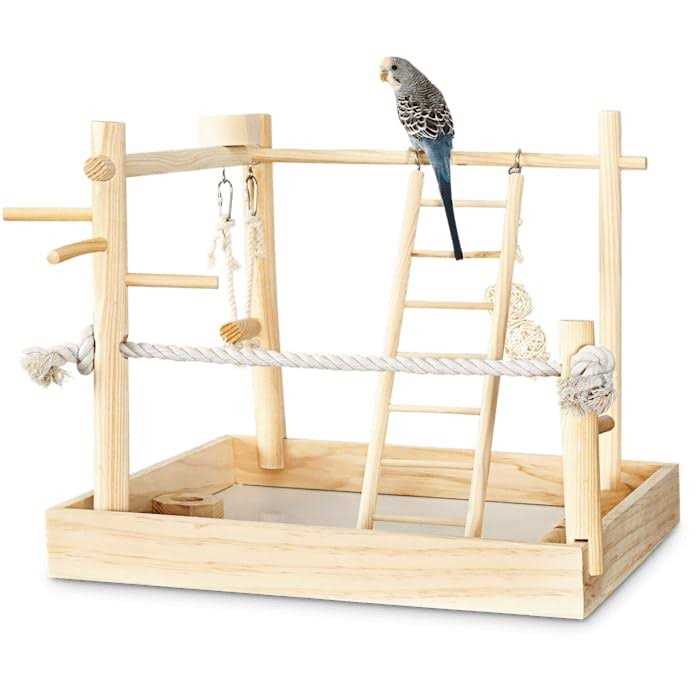 3 in 1 Playground for Birds 15 L x 15 W x 16 H O3890