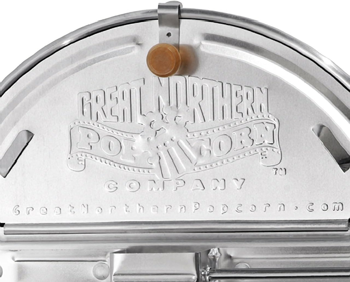 6-Quart Aluminum Popcorn Popper with Hand Crank A9923