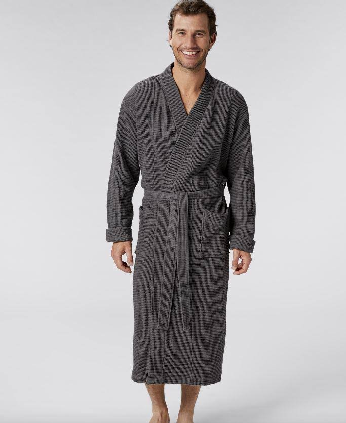 Organic Waffle Robe O619973