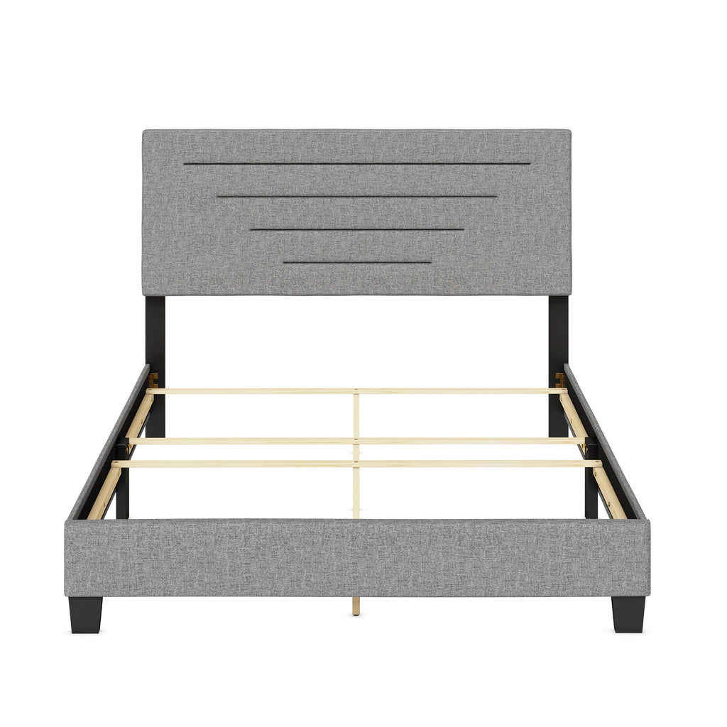 Twin Linen Bed Frame U98250
