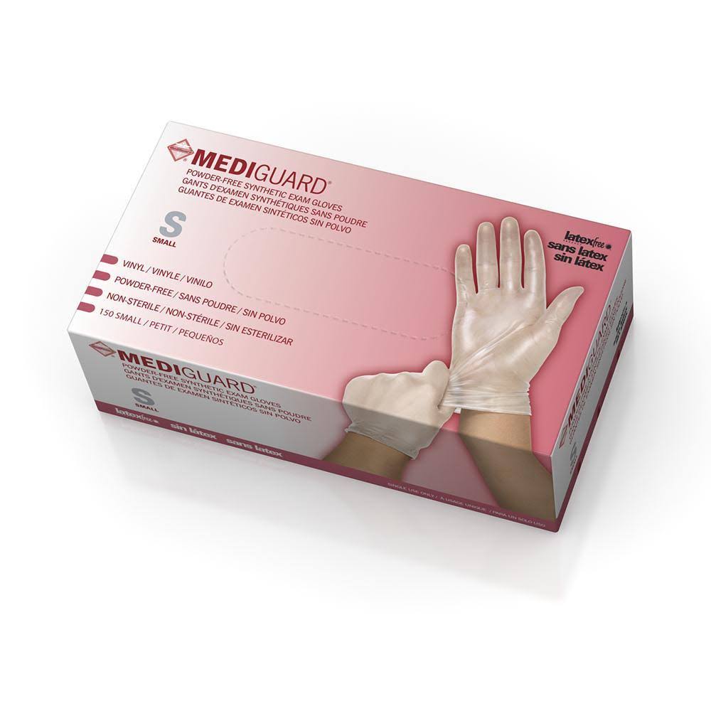 Clear Large Vinyl Exam Gloves L585973