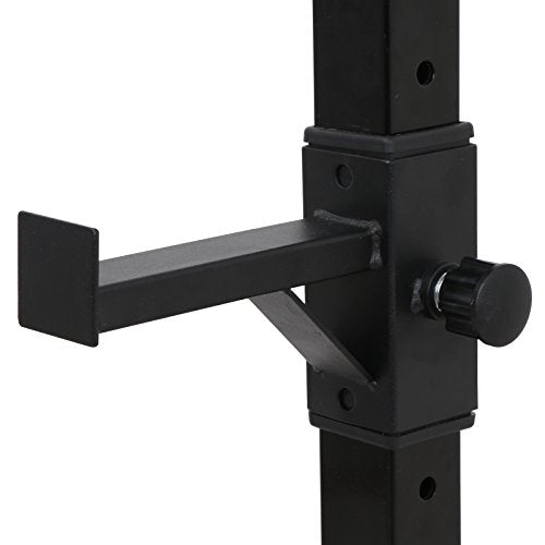 Adjustable 40inch-66inch Solid Steel Squat Rack D48359