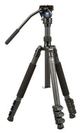 Carbon Fiber Travel Tripod with Video Head M509937