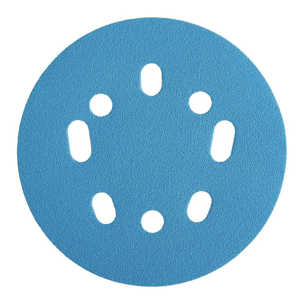 5 in. 120 Grit Ceramic Alumina Sanding Disc 5 Pack N663656
