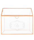 Personalized Glass Terrarium Gift Card Holder U9216