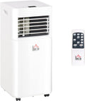 White Mobile Portable Air Conditioner with Remote Control S952
