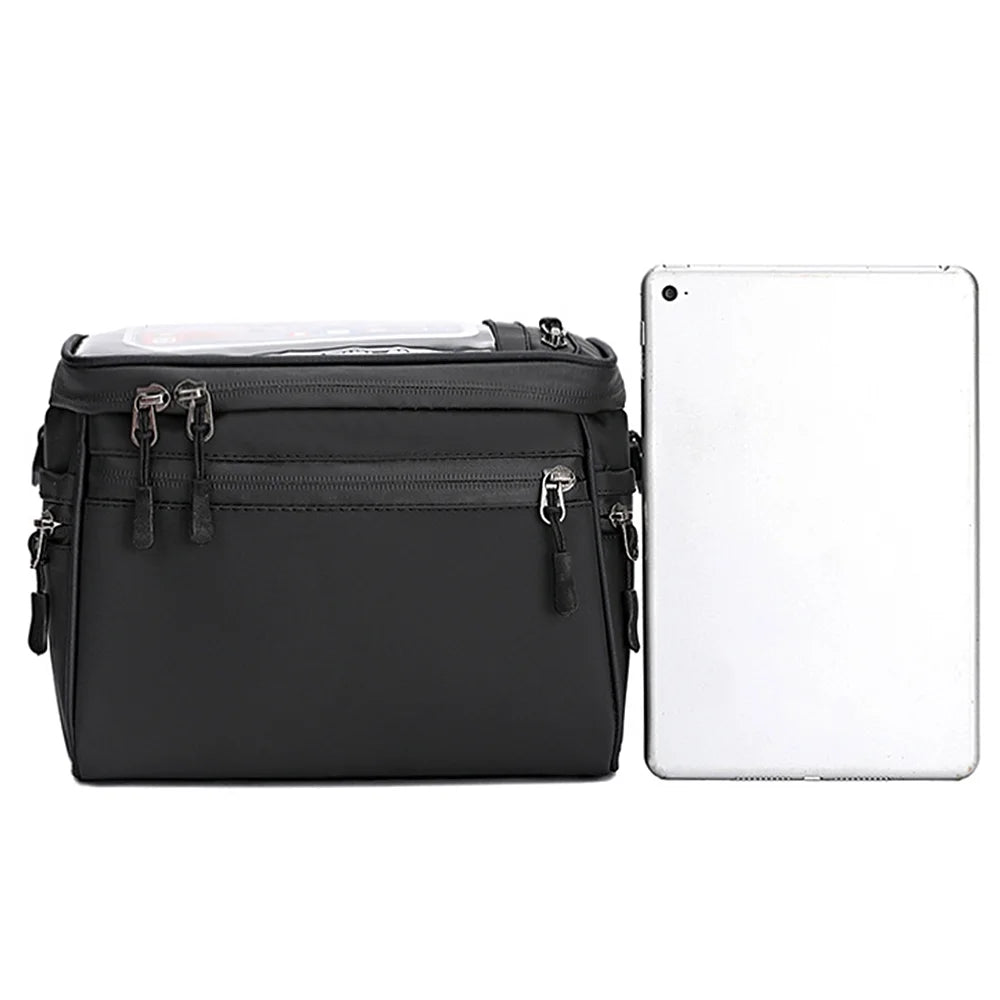 Bicycle Handlebar Bag Front Tube Bag Shoulder Bag Carrier Pouch Z5313