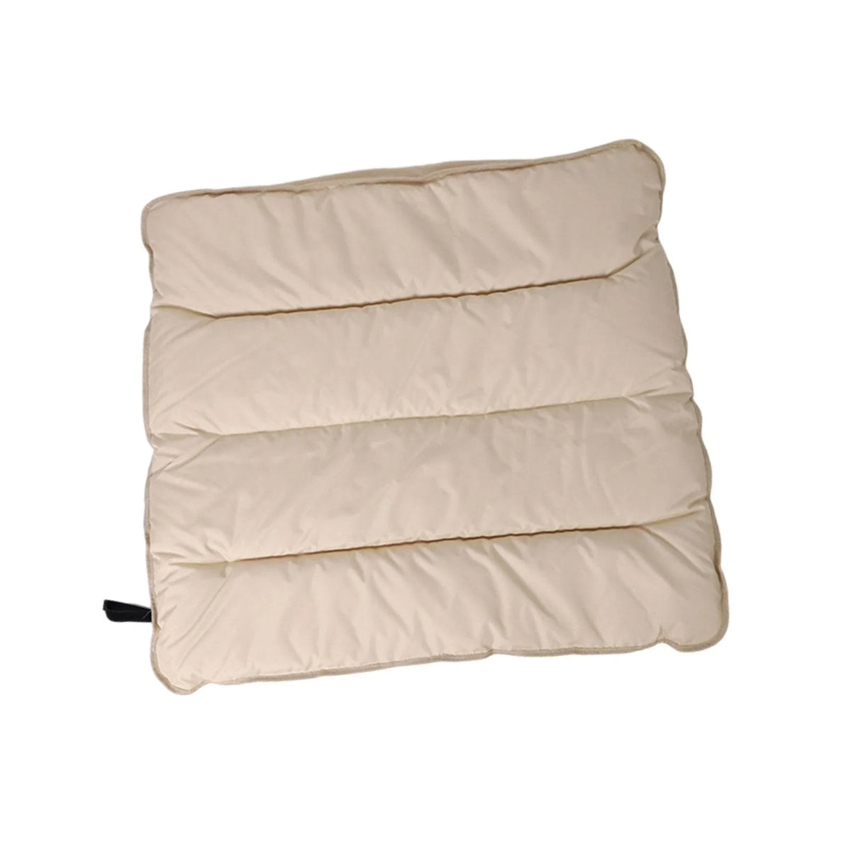 Khaki Folding Beach Lounger Cushion 103cmx91cm A68121
