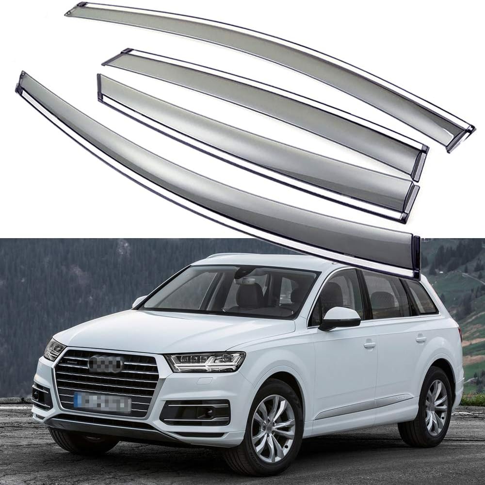 Car Window Visor Vent Shade Deflector Sun/Rain Guards K872108