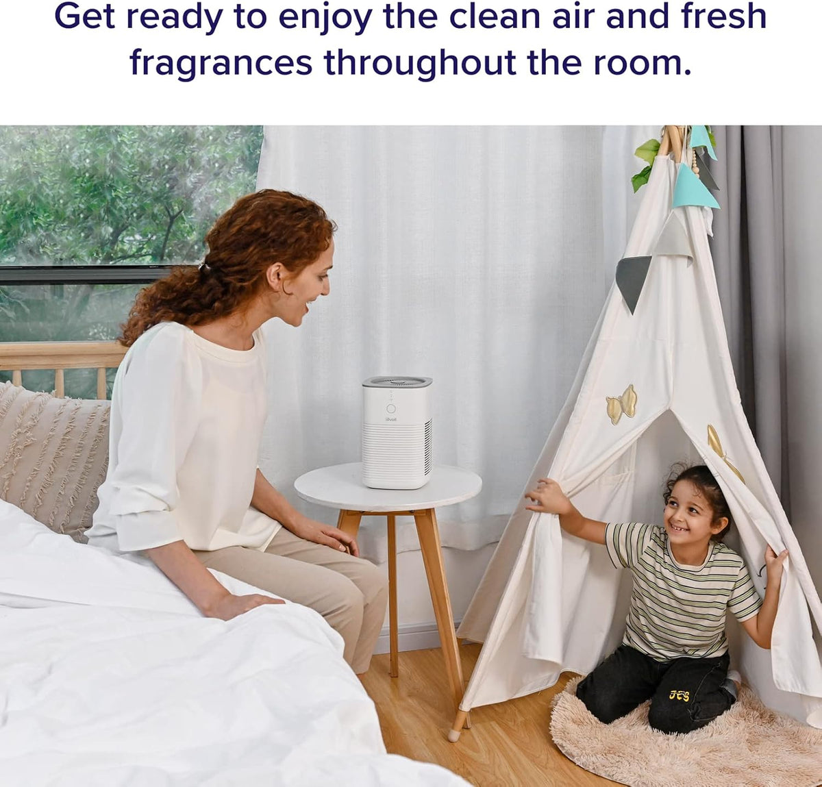 Smart Warm and Cool Mist Humidifier with HEPA Filter D4560