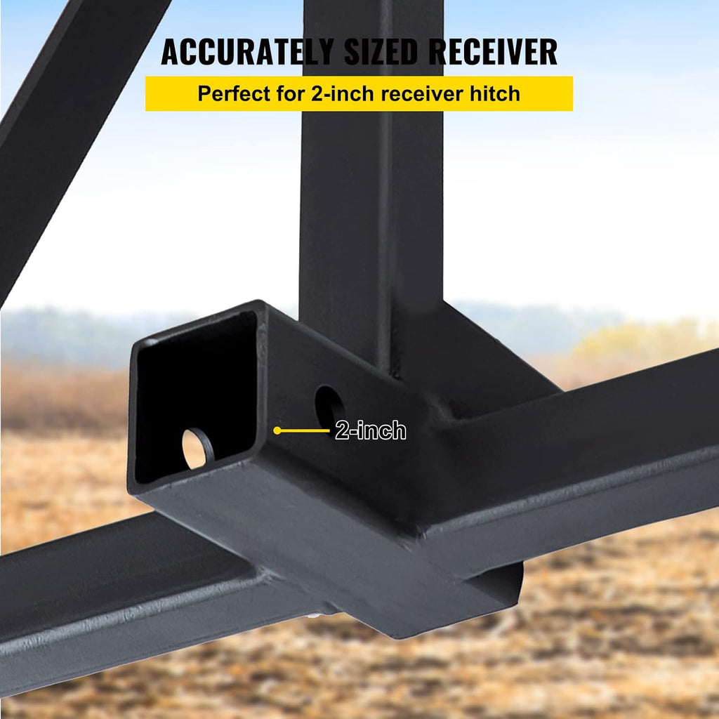 Black 2 Inch Trailer Hitch Receiver Hitch G5783