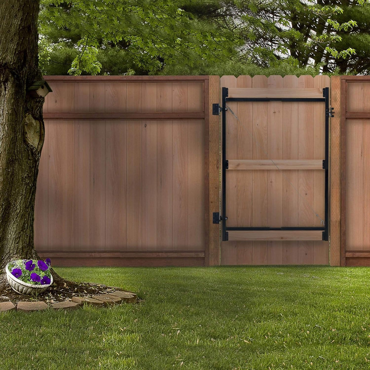 Steel Frame Gate Adjustable Building Kit, 60 to 96 Inches Wide and 6 Inches High, 3 Pack G255