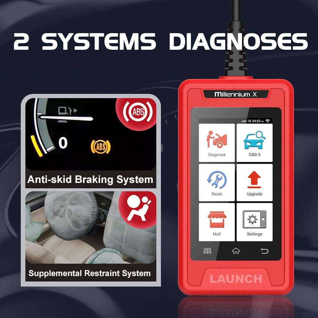 OBD2 Scanner Car Code Reader with 16 Reset Functions I902088