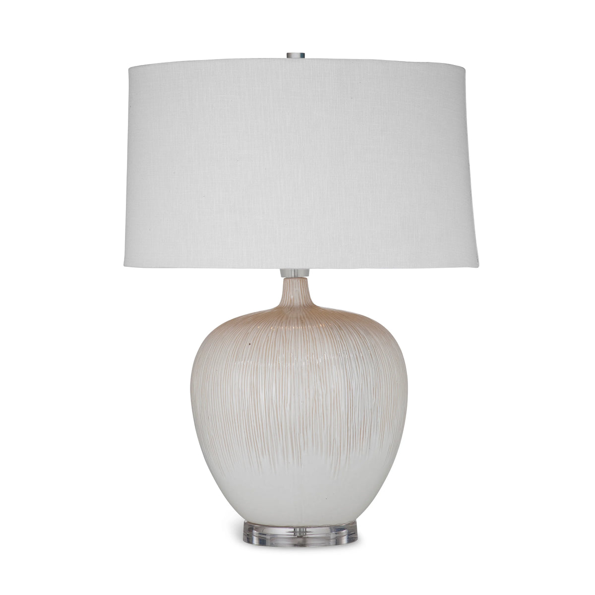 Ceramic Table Lamp in Beige W581868