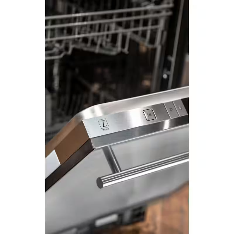 24 in. Compact Dishwasher with 2 Racks in Stainless Steel W63906