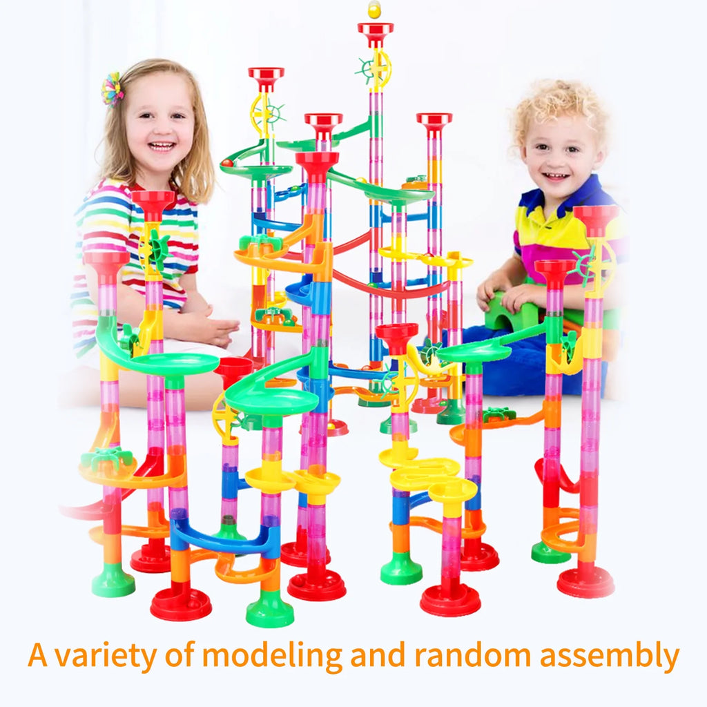 105 Piece Marble Run Track Building Set M926147