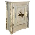 Accent Cabinet with Laser Engraved Design R452