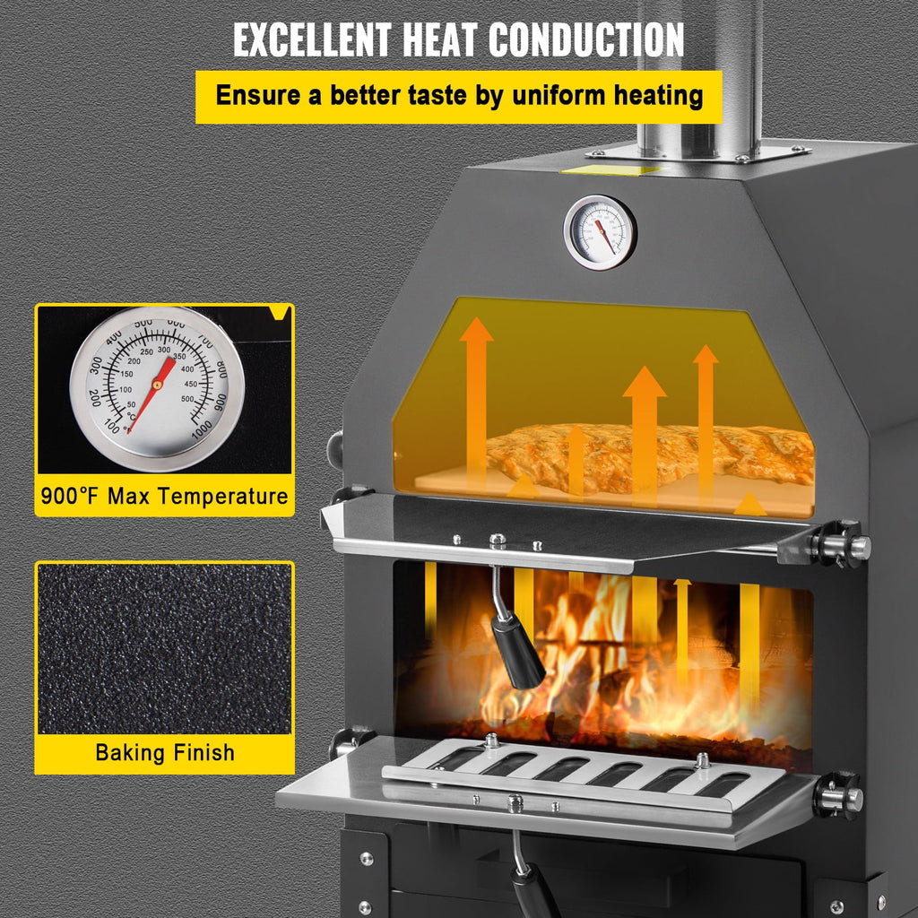 Portable Wood Fired Pizza Oven C3537