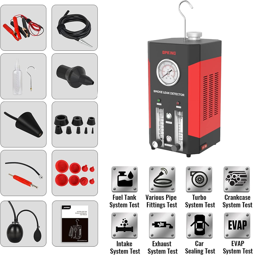 Automotive Smoke Leak Tester Detector I9377