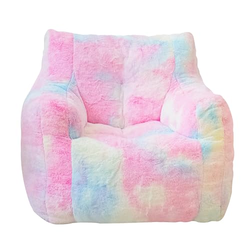 Faux Fur Memory Foam Bean Bag Chair V9623