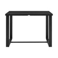 Black Patio Bar Height Dining Table K99421