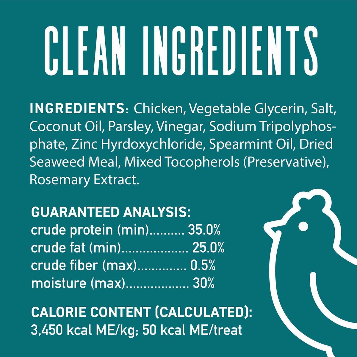 Chicken Dental Jerky Dog Treats N7152
