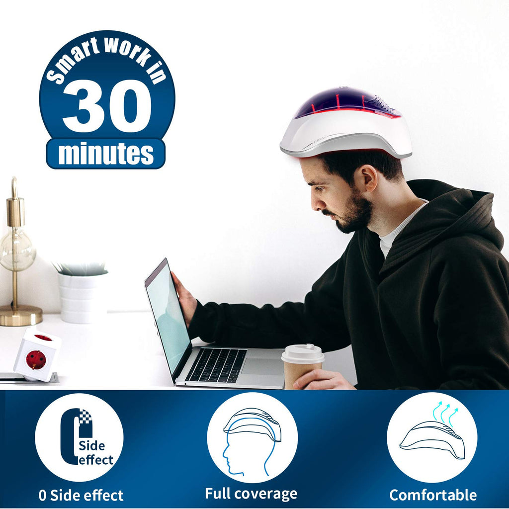 Blue-White Laser Hair Growth Cap N268