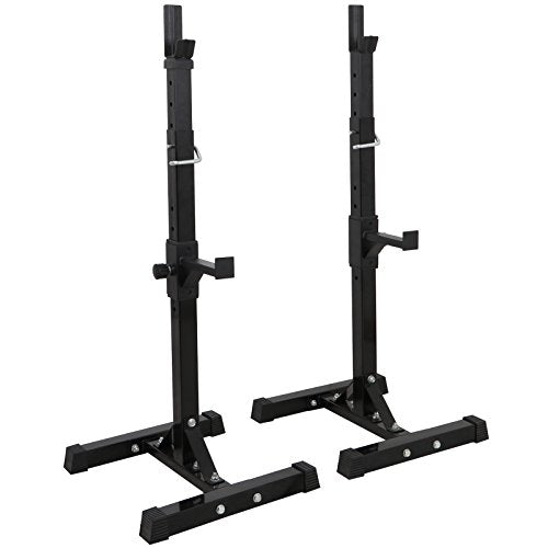 Adjustable 40inch-66inch Solid Steel Squat Rack D48359