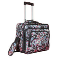 Women's Fashion Print Rolling 17" Laptop Case A380439