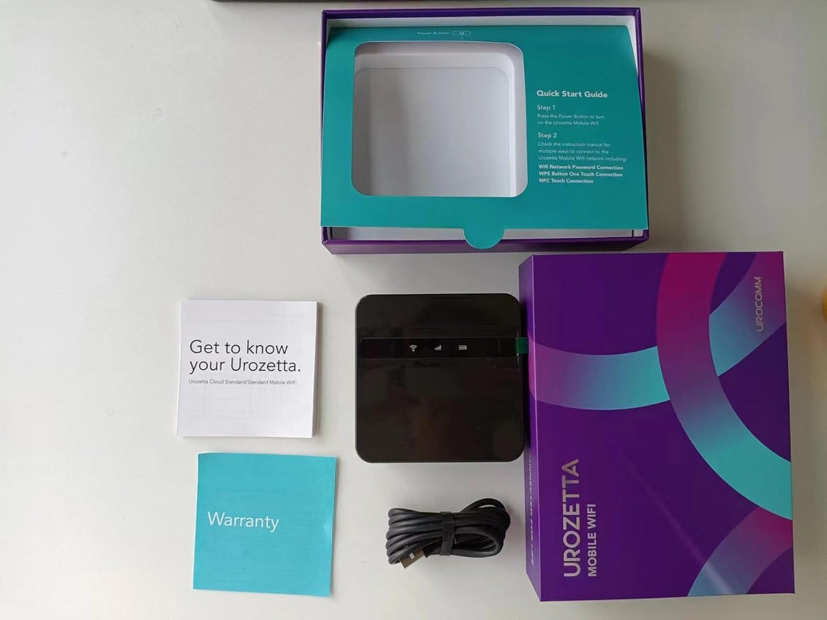 Mobile Hotspot Router Wireless Portable Wi-Fi with US 25GB, 5000mAh K893559