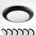 6 Inch White LED Flush Mount Ceiling Light, 15W 5000K, 12 Pack X326704