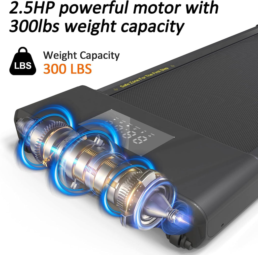 Walking Pad Treadmill with LED Display I897