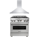 30 in. Gas Range with Range Hood Appliance Package R199384
