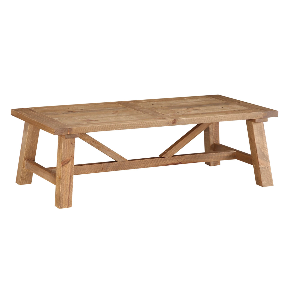 Industrial Coffee Table in Rustic Reclaimed Wood G564
