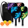 8oz Fiberglass Pickleball Paddles Set of 4 Z64602