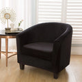 Velvet Tub Chair Covers 2-Piece F712372