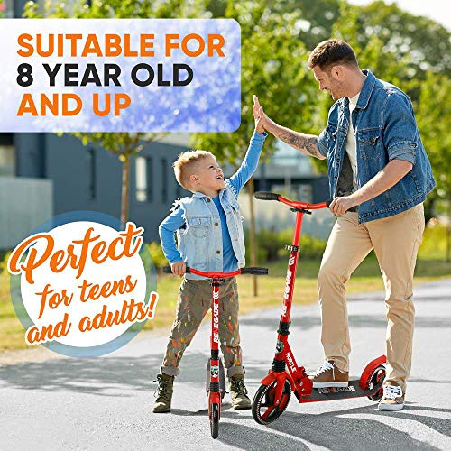 Electric Scooter, 350W/500W Motor, 30 Miles Range, 18 Mph Top Speed, 10'' Tires, Dual Braking M324531