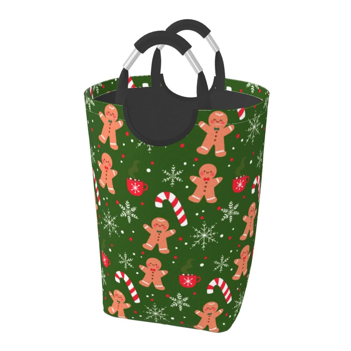 Collapsible Laundry Basket Hamper with Aluminum Handle, 50L V21322