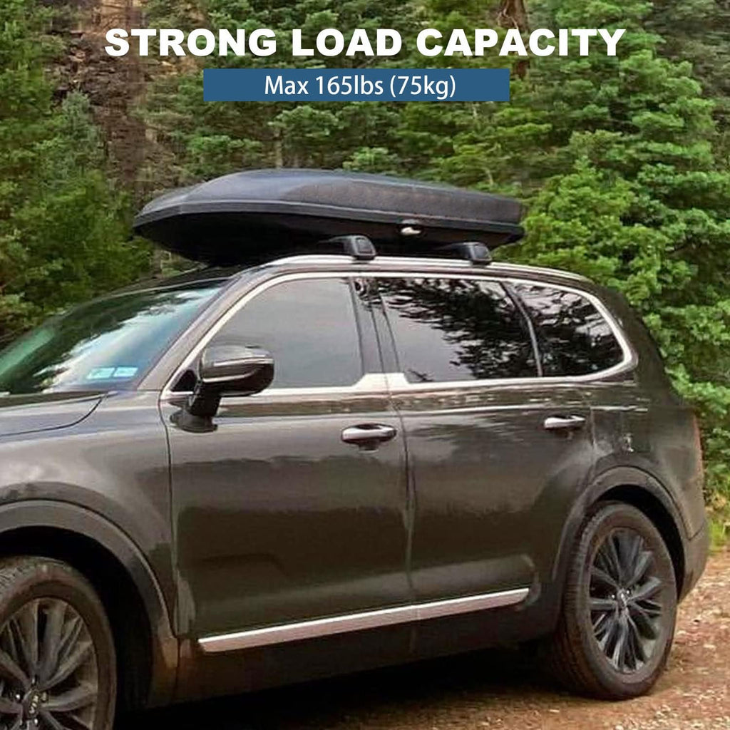 Black Roof Rack Cross Bars for Kia Telluride 2019-2022 E4451