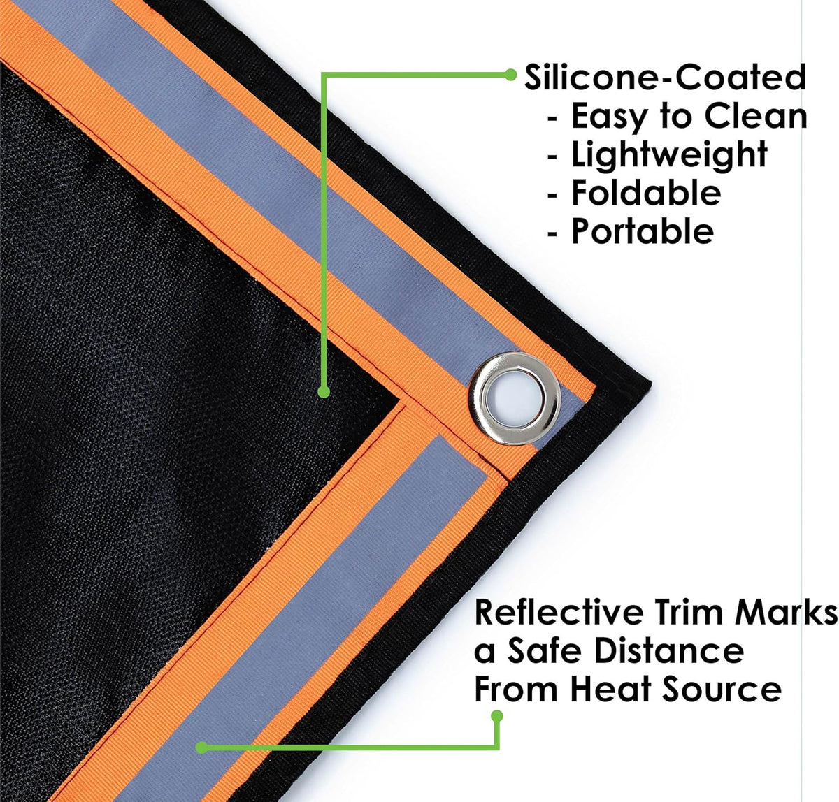 Fireproof 3 Layer Fire Pit Mat G173