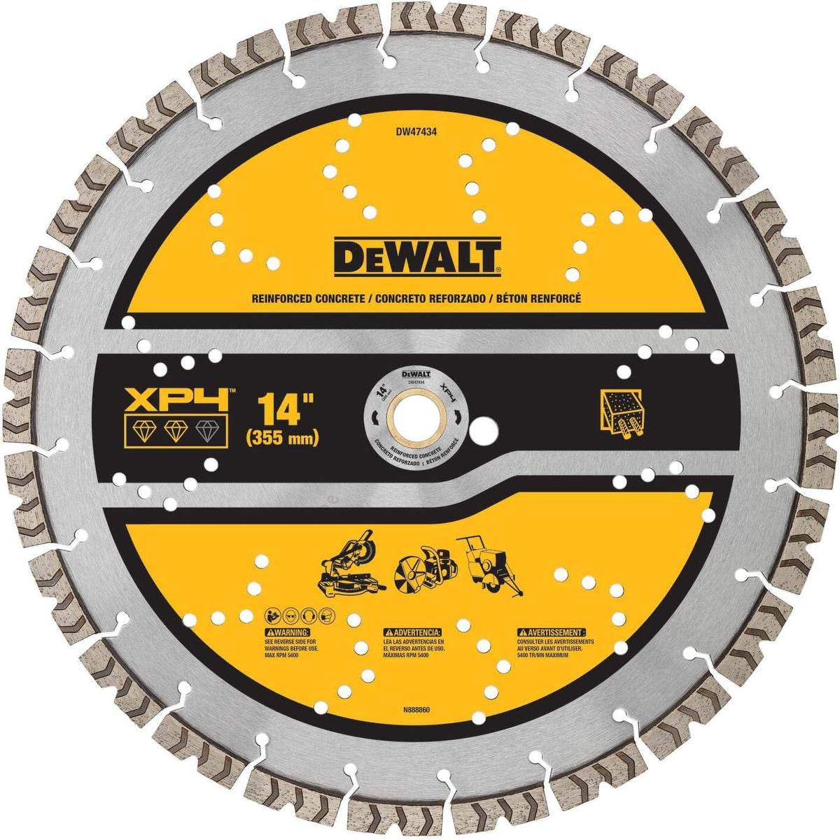 14IN Reinforced Concrete Blade K3399