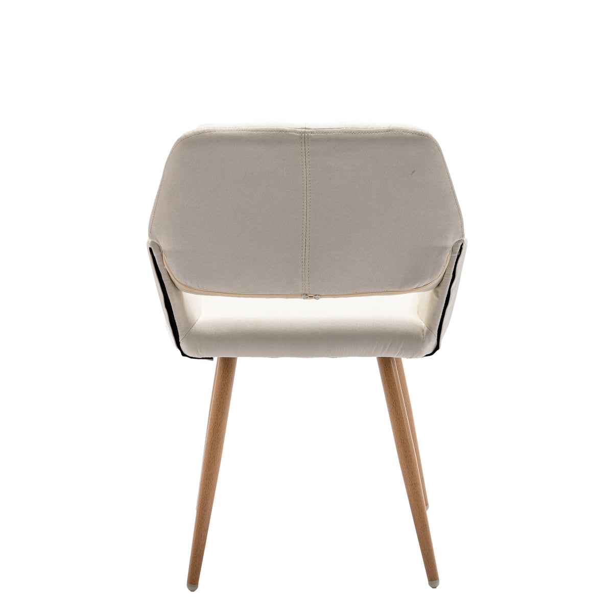 Modern Fabric Accent Chair with Metal Legs Y275423