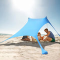 7×7 FT UPF50+ Pop Up Beach Tent Sun Shelter M5725