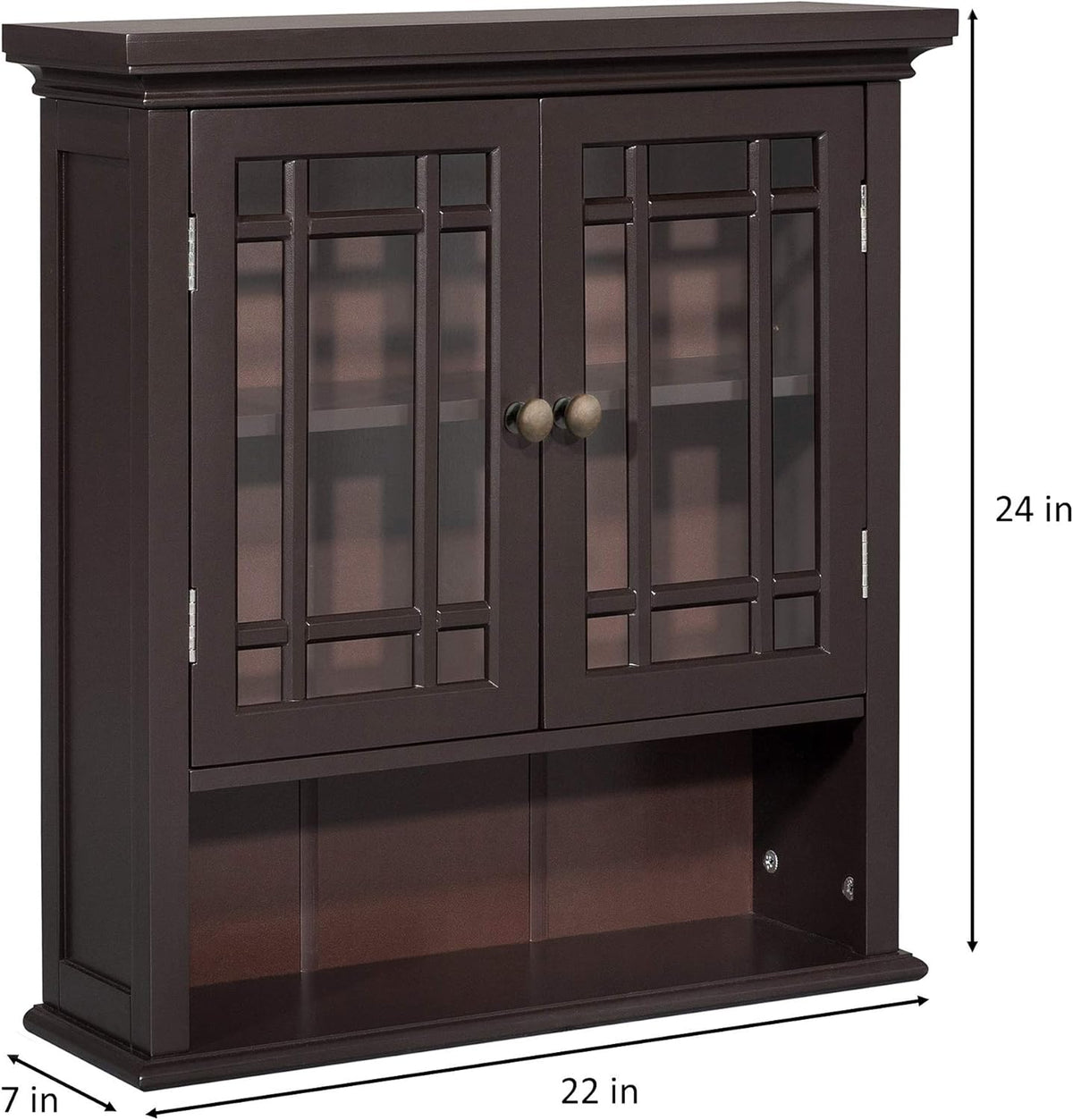 Wall Cabinet with 2-Door and Shelf X8111