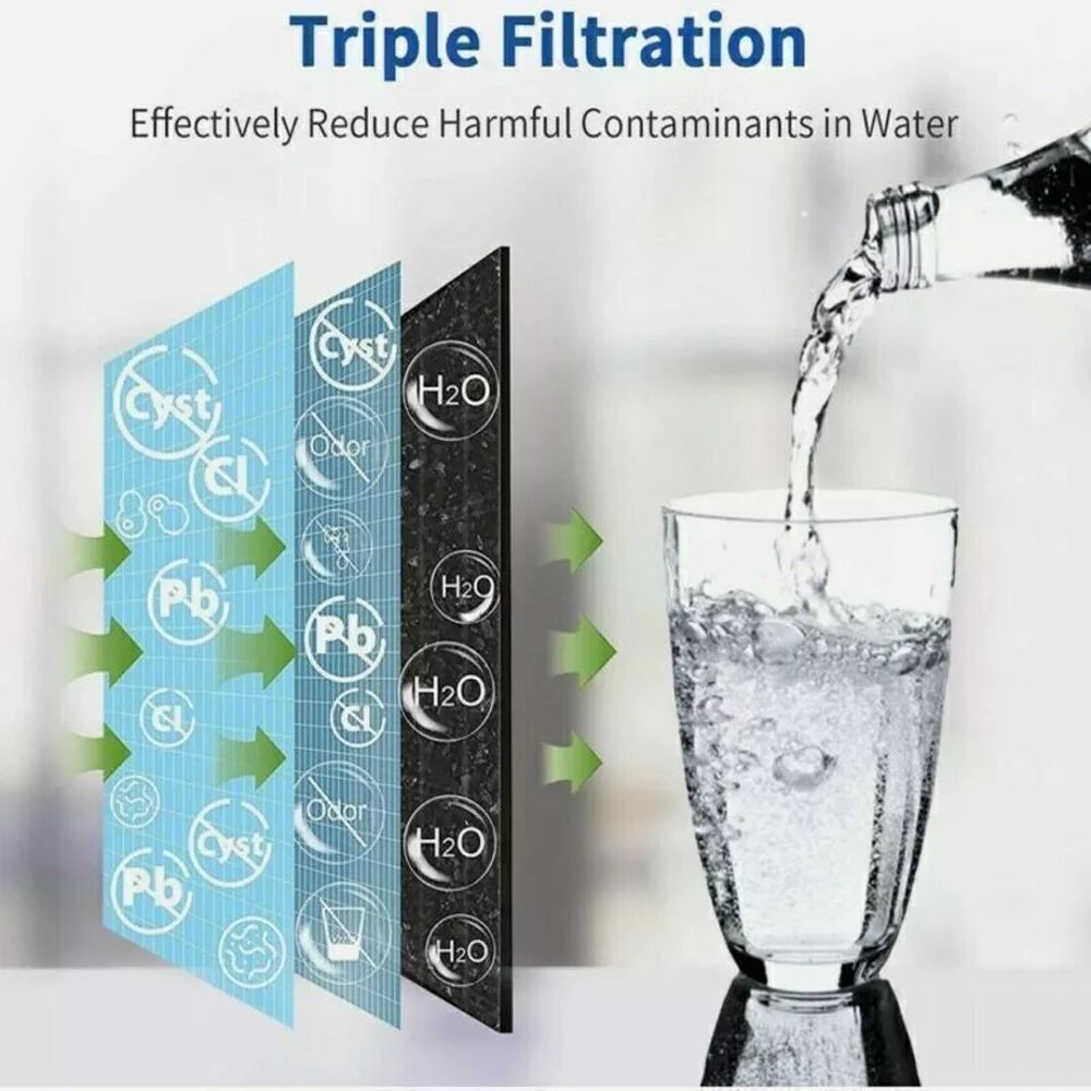 2 Pack Fridge Water Filter V185