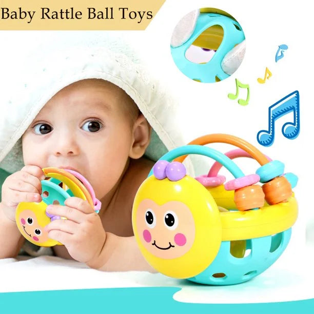 Sensory Teether Toy, Stretchy Silicone, Non-Toxic, BPA and Phthalate-Free V7501