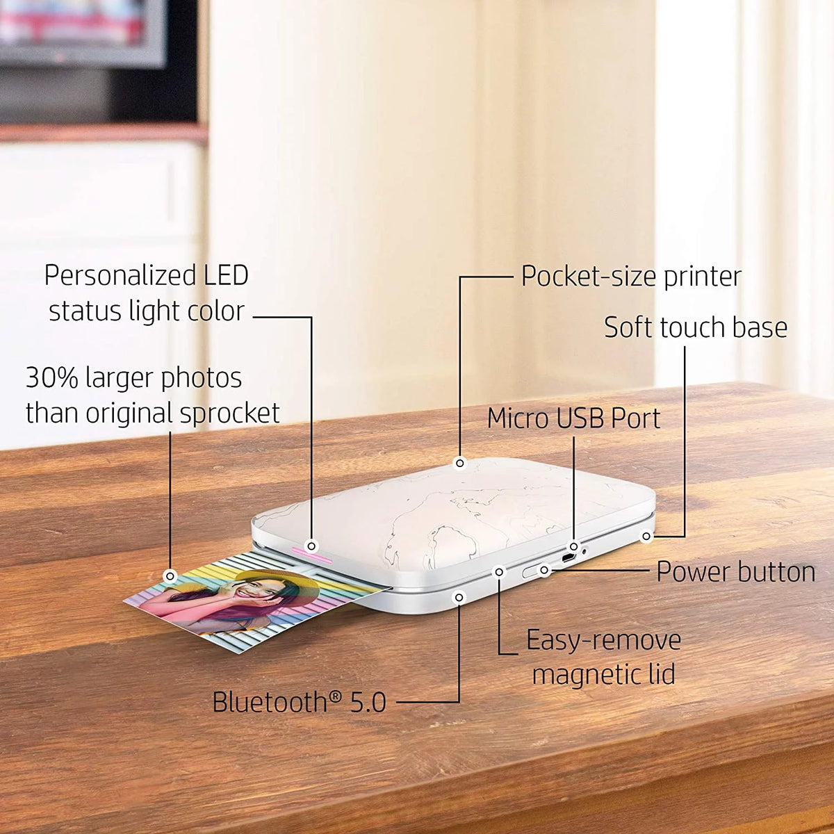 Portable Instant Photo Printer X625
