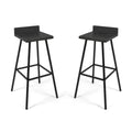 Set of 2 30 inch Acacia Wood Bar Stools T1238