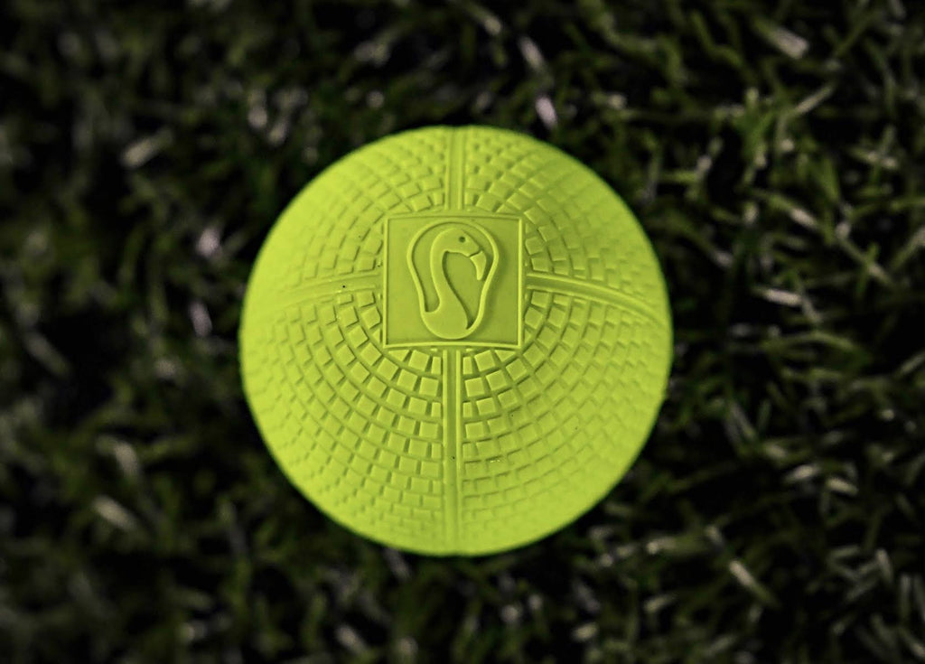 Case of 120 Hyper Yellow Lacrosse Balls V402336